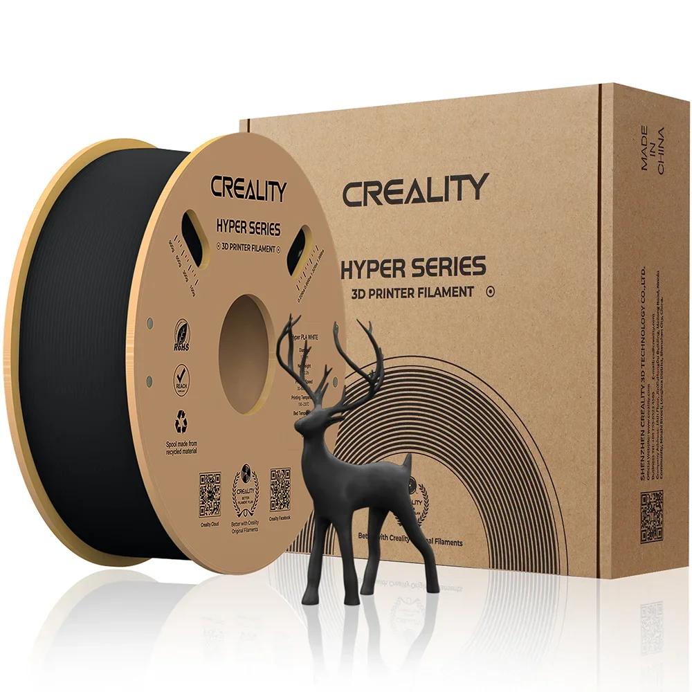 CREALITY Hyper Series PLA Filament 1.75mm Better Fluidity Faster Cooling High Precision for FDM Printers