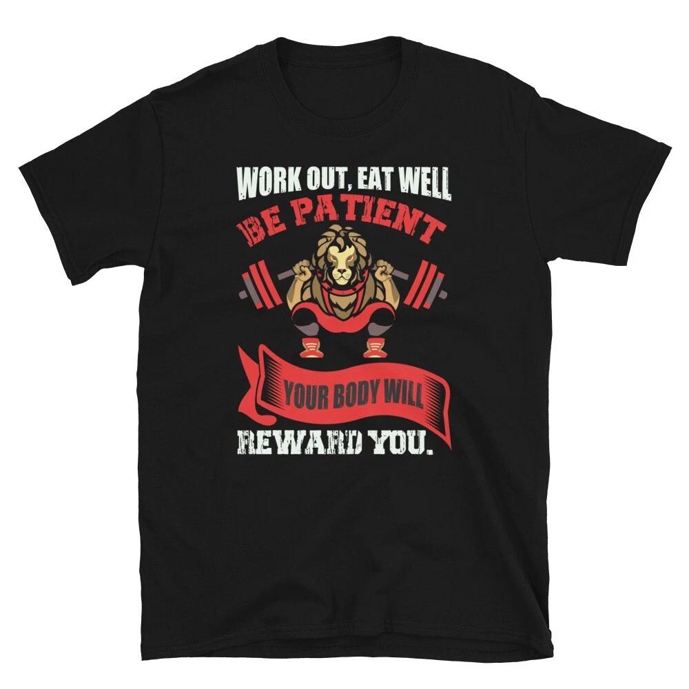 Weightlifting Strength Training Be Patient T-Shirt S