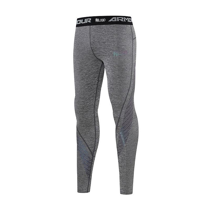 

Бренд Sports Мужские осенне-зимние спортивные базовые брюки для легкой атлетики - Теплые, износостойкие девятиточечные тайтсы для баскетбола/бега L серый