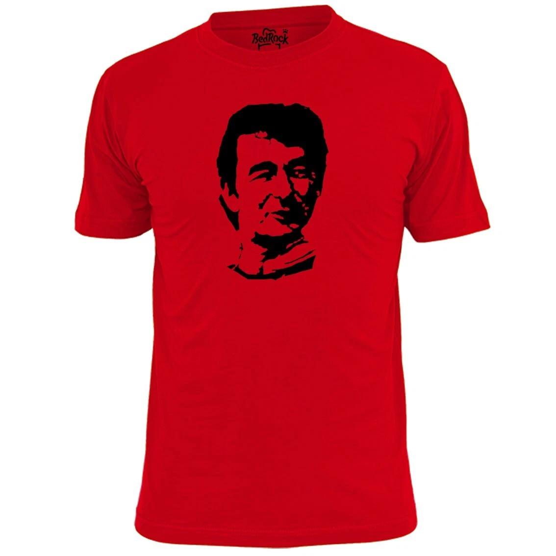 Mens Brian Clough Stencil T shirt Forest Football Footy S