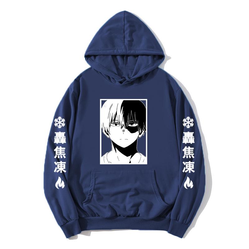 Buy Unisex My Hero Academia Anime Shoto Todoroki Printed Hoodie