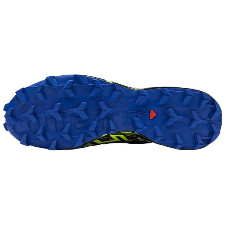 SALOMON Speedcross 6 Comfortable Versatile Slip-Resistant Durable Lightweight Low-Top Trail Running Shoes Men Sneaker Black 478322