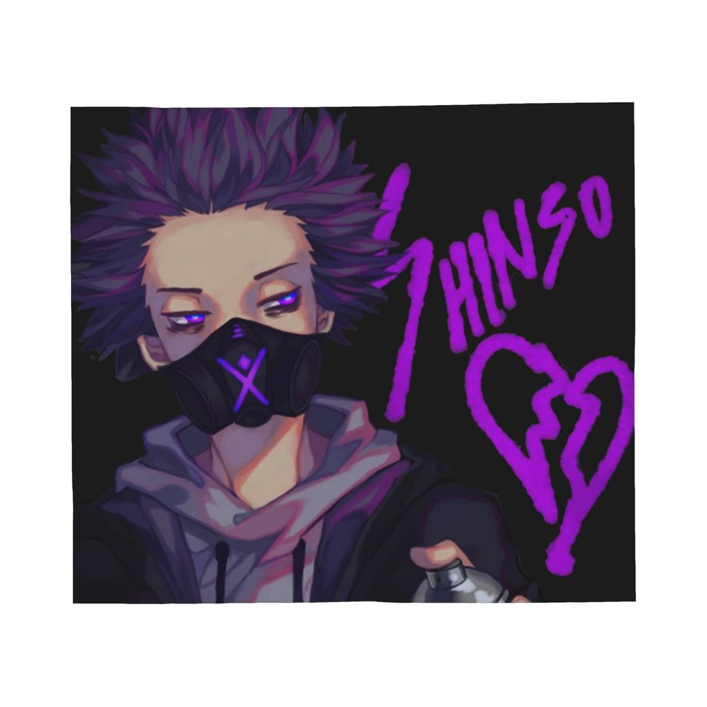 My Hero Academia Blankets Flannel All Season Collage Midori And Friends Portable Warm Throw Blanket for Sofa Travel Bedspreads