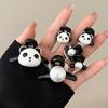1/2 Stück Cartoon Panda Mini Haarspange für Frauen Mädchen Niedlich Süß Tier Haarspangen Exquisite Haarschmuck Geschenke
