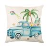 New Summer Ocean Series Pillowcases Linen Print Simple Fashion Home Fabric Living Room