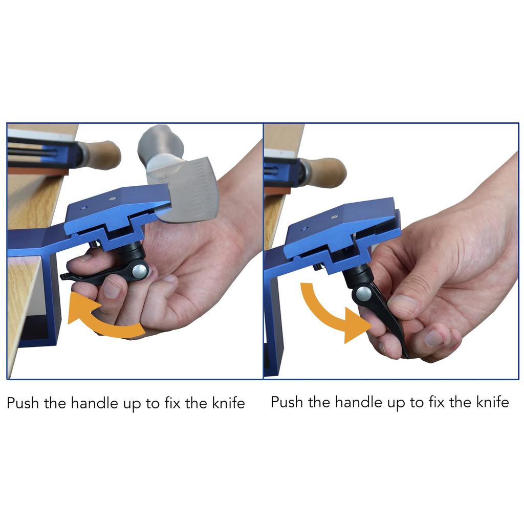 Profesionální rychloupínací sada na ostření nožů s pevným úhlem se 6 brusnými kameny pro domácí použití