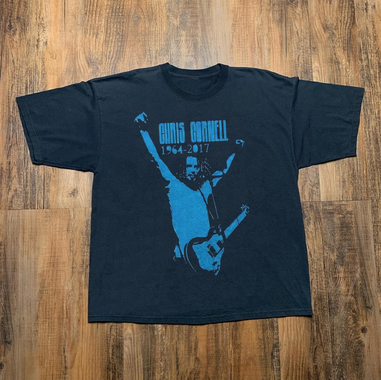 Chris Cornell Soundgarden Band Tour 2000 Black Unisex T-shirt Size S-5XL S