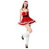 2026Christmas costumes, European and American women's fashion, sexy and alluring outfits, Santa Claus costumes, Christmas attire Lolita Dress