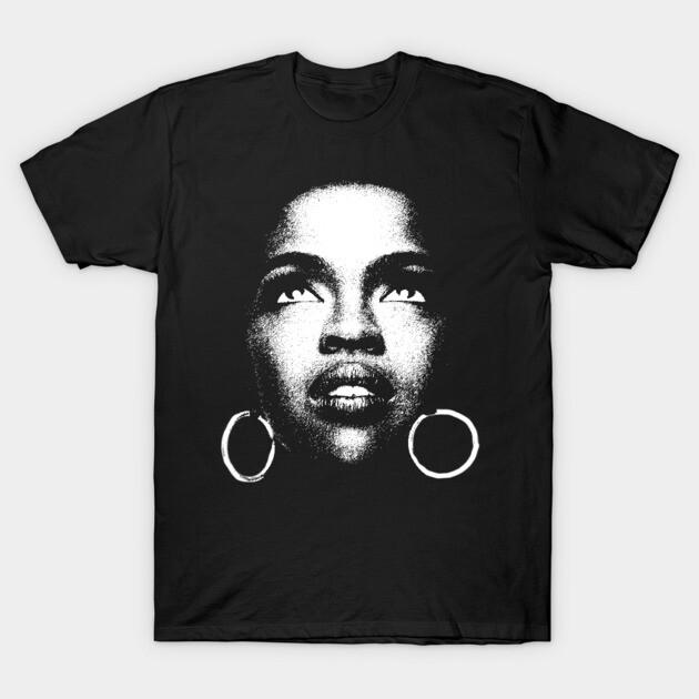 Asian Size Cotton Unisex Tshirt Print T-shirt Lauryn Hill T-shirt No-Cut Print Regular Fit
