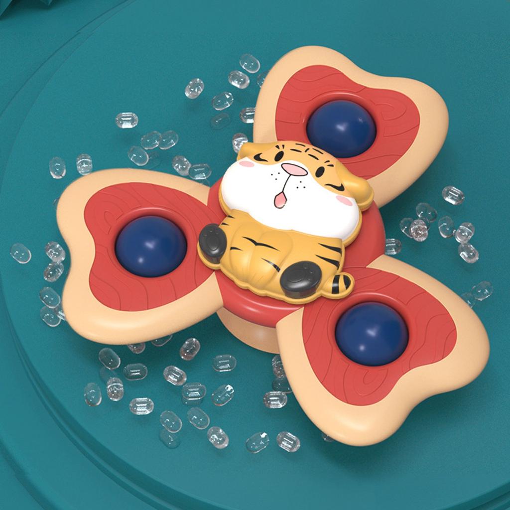 Baby Suction Cup Carousel Toy, Fun Shower And Water Play Carousel Toy