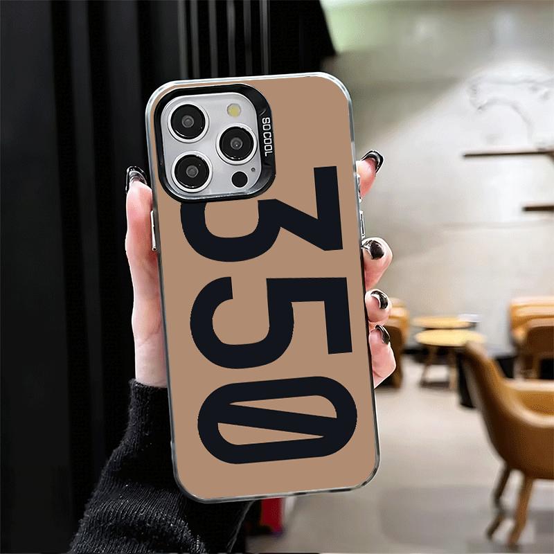 350 700 Fashion Design Shockproof Phone Case for iPhone 17 Air 16 16E 15 Pro Max 14 Plus 13 Mini 12 Back Cover Anti Fall Fundas