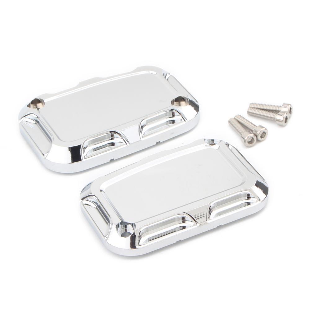 Motorcycle Brake Clutch Reservoir Master Cylinder Cover Cap Fluid Pump Cap Lid For Harley Touring Electra Street Glide Road King