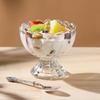 Cute Footed Tulip Glass Dessert Bowls/Cups - Perfect for Dessert, Sundae, Ice Cream, Fruit, Salad, Cocktail, Condiment, Trifle