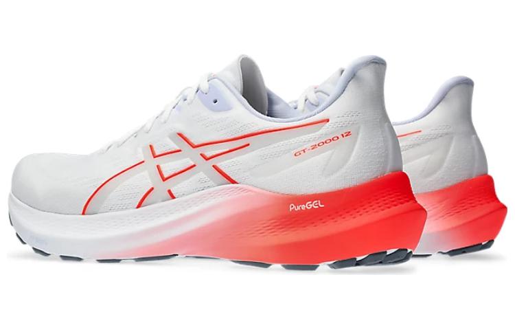 ASICS GT 2000 12 White Sunrise Red 1011B691-101