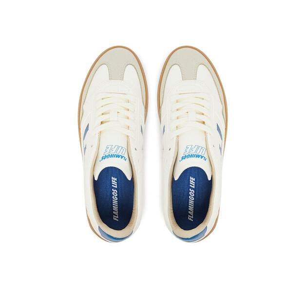 Men's Sneakers Flamingos Life Life of a Flamingo Sneakers Burely White