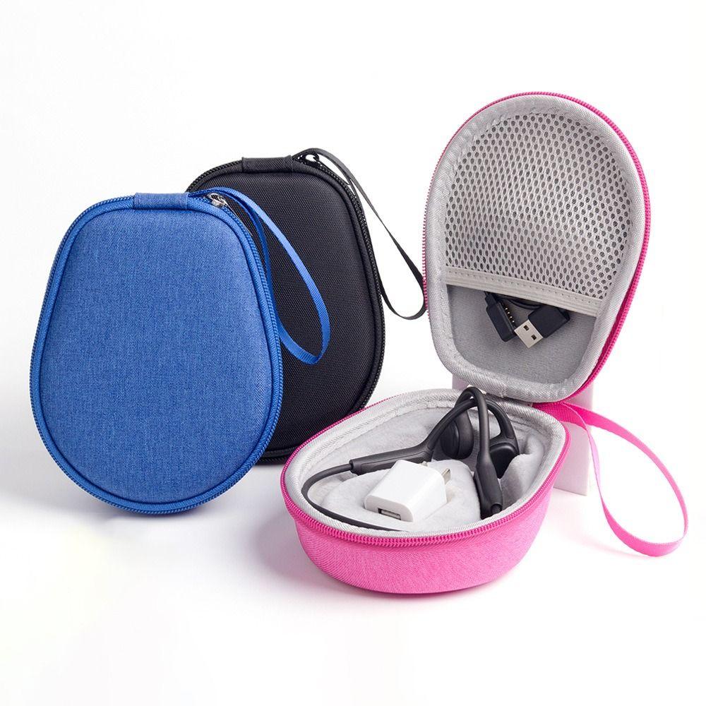 Shockproof Headphone Carrying Case Zipper Earphone Carrying Case  for Bone Conduction Headphone