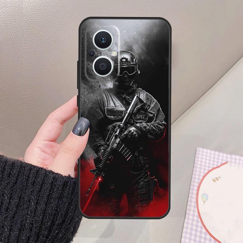 

Army Soldier Special Forces Funda For OPPO Reno 13 11 12 14 Pro 13F 14F 12F 11F 7 8 Lite OPPO Find X5 X6 X8 X9 Pro Case OPPO Find X5