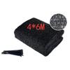 Breathable Shade Net 50% for Gardens and Poultry Reliable Tarp for Effective Sun Block and Temperature Control