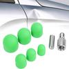 8PCS M8 Thread Dent Tap Down Tool 6 Green Rubber Heads Paintless Dent Repair Tool  Auto Shops