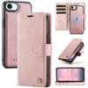 2-in-1 Magnetic Detachable Wallet Case for iPhone 16/16 Pro/16 Pro Max/16 Plus/16e - PU Leather, Card Slots, MagSafe Charging, 360° Protection