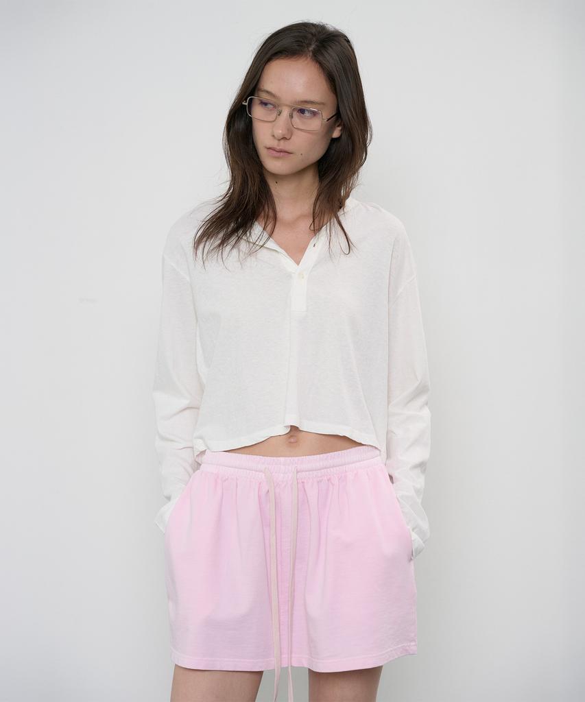 Jeonggamseutyudio Dying Washing Mini Skirt_3 Color