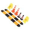 1/18 1/24 Climbing Car Mood Piece Speed Bumps Ice Cream Cones Warning Signs Model Car Scene Accessories for Scx24