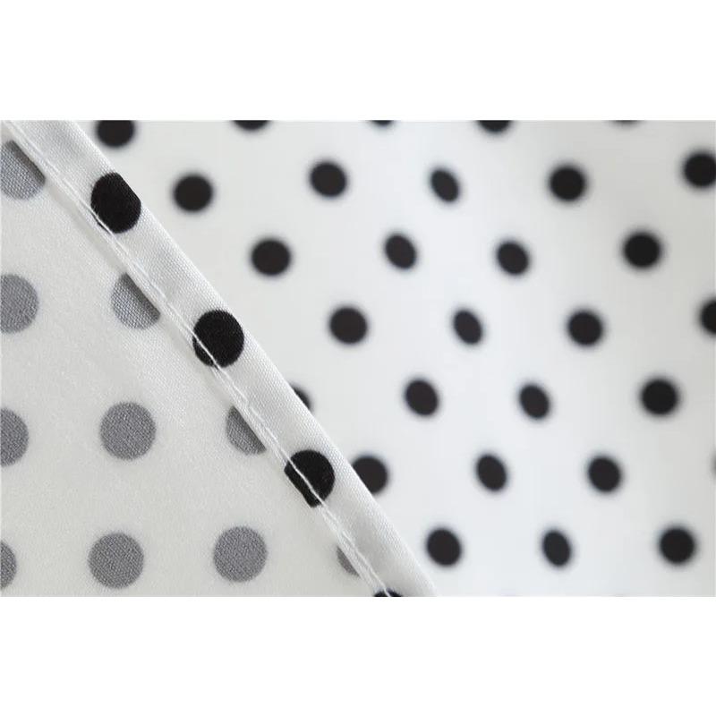 Sexy Retro White Polka Dot Dress Hepburn Vintage Halter Party Dress 50s 60s Pin Up Rockabilly Robe