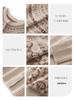 2025 Women's Retro Jacquard Knit Cashmere Cardigan - Autumn/Winter Sweater Coat