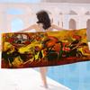 G-Guns N R-Roses Rock Anime Beach Swimming Towel Soft Absorbent Washcloth Children's Gifts for Kids Travel Camping Gym