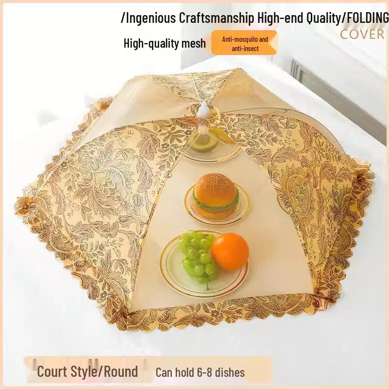 

Всесезонная складная скатерть 2025: Защита от мух, Универсальный размер для обеденного стола и остатков еды