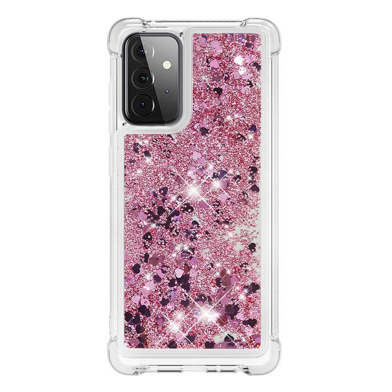 Fundas Quicksand Case for Samsung Galaxy A73 A72 5G Coque Soft Liquid Bling Cover For Galaxy A56 A55 A54 53 A52 5G A50 A50S Case