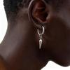 Classic Stainless Steel Rivet Clip Earring for Men Women,Anti Allergy Non-pierced Huggies Earrings,Rock Punk Jewelry Gift