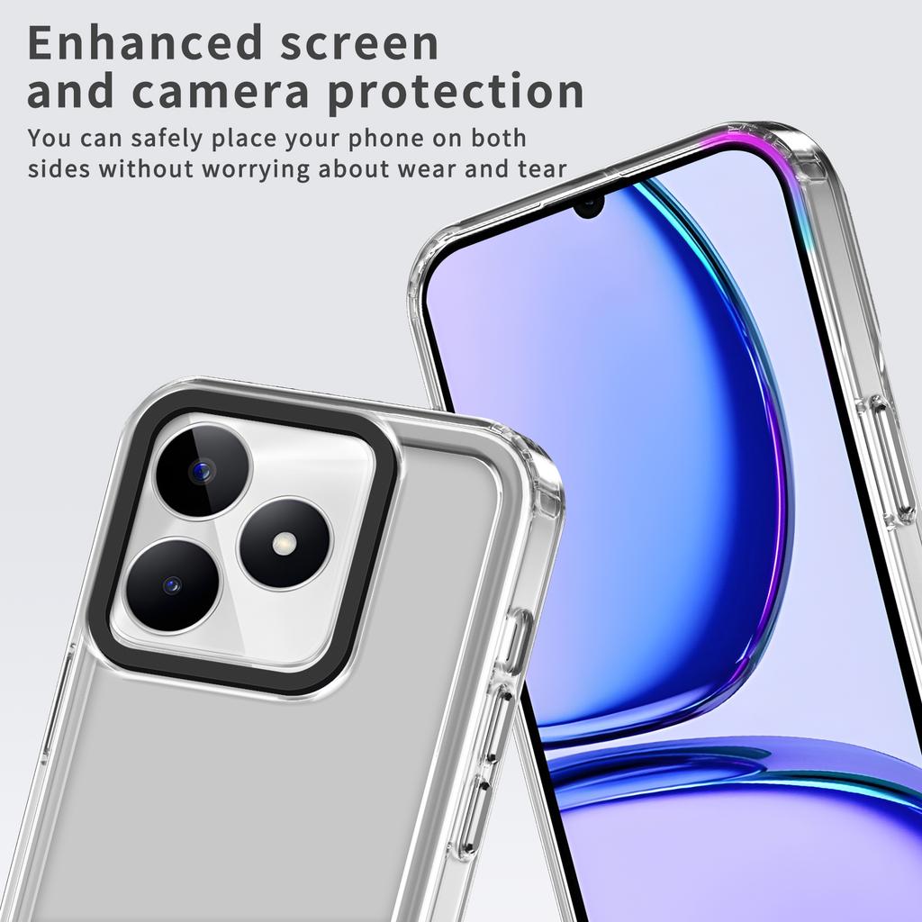 Dustproof Phone Cover for Realme C53 (Global)/Realme Narzo N53 4G Shell HD Clear PC+TPU Case