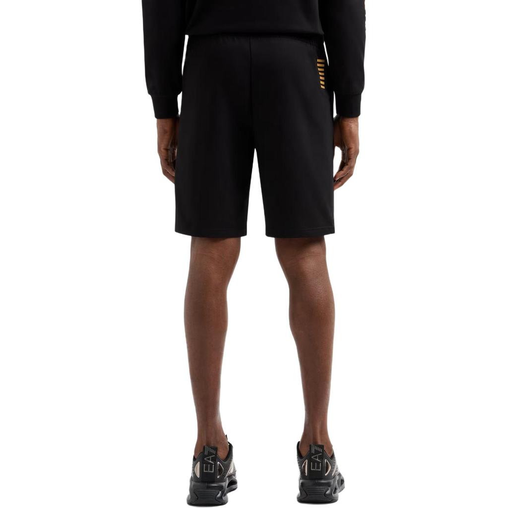 Emporio Armani EA7 Cotton Elastic Waist Bermuda Casual Shorts Men shorts 8NPS65-PJVRZ-0208