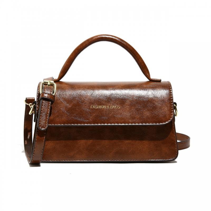 

Bags Women 2025 New Retro High-quality Women s Western-style Simple Portable Small Square коричневий