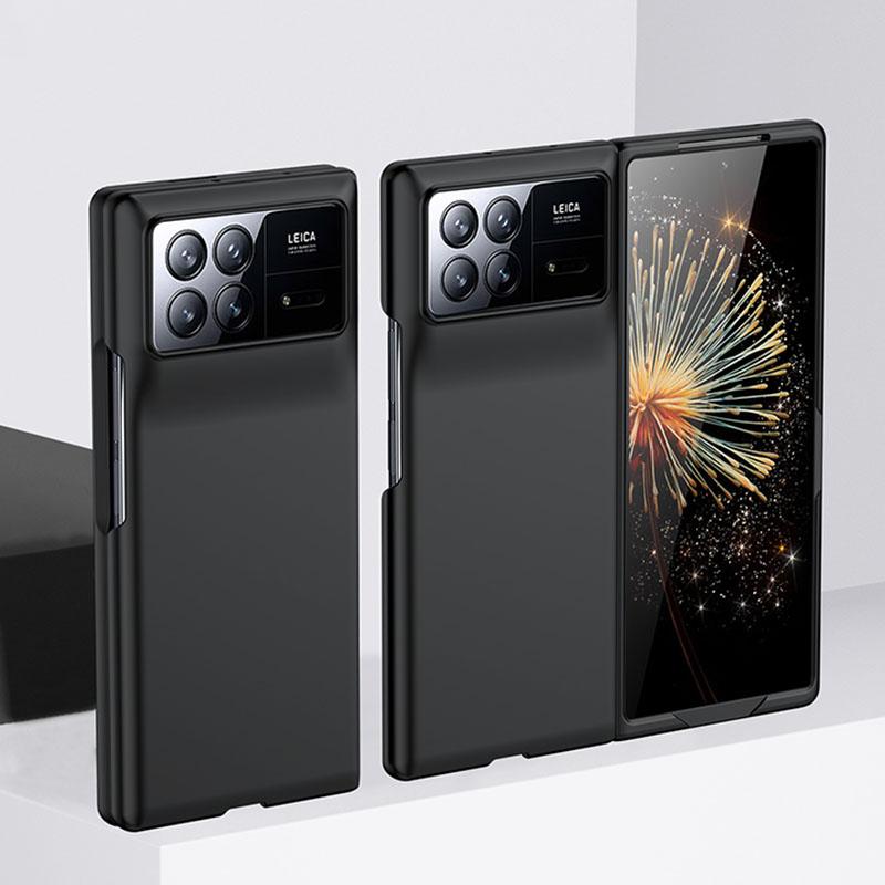 

For Xiaomi Mix Fold 3 5G Protective Hard PC Phone Case Skin-touch Folding Cover Black