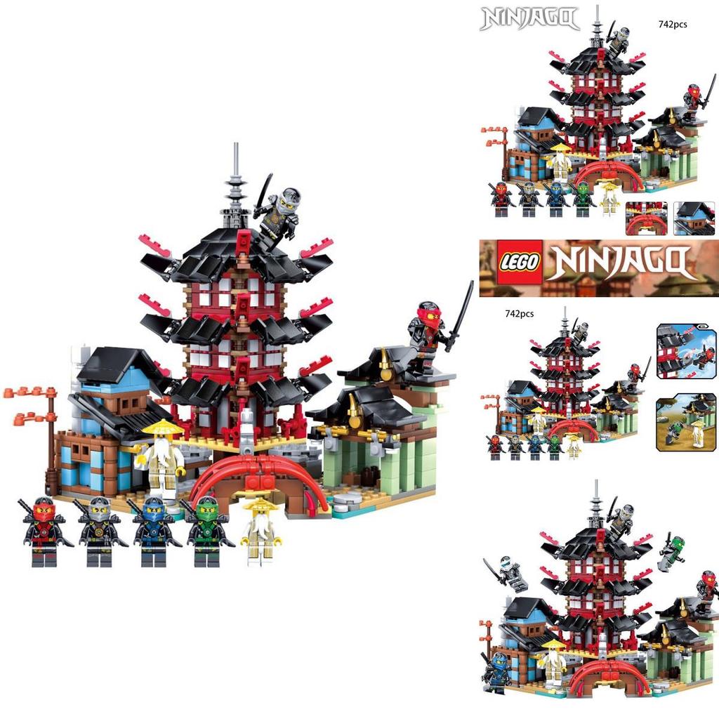 Set di mattoncini compatibili Lego Ninjas dell'Ombra