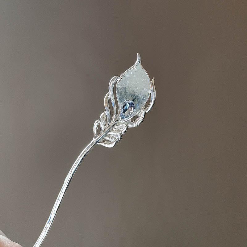 

Заколка для волос с кисточкой-бабочкой: 2024 Высококлассная универсальная китайская заколка-вилка для волос для женщин