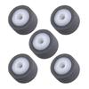 Auditory Pinch Roller Wheel, 12.5mm Rubber Cassette Tape Player Replacement Part Pressure Belt Pulley Set