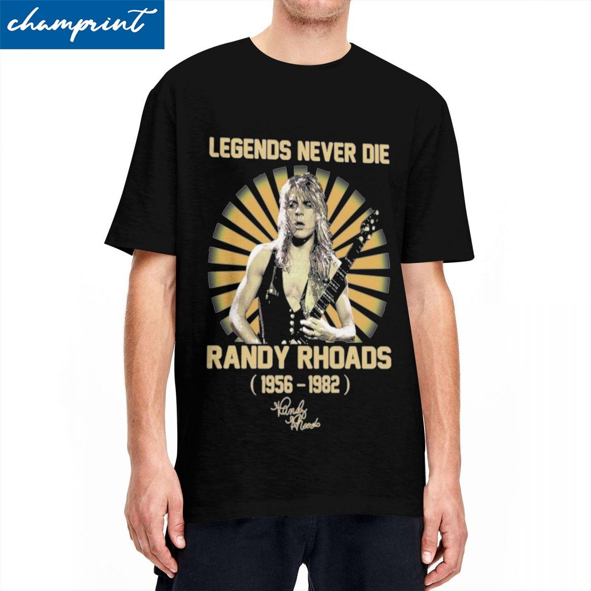 

Men Women s Randy Rhoads 1956-1982 Ozzy Osbourne T Shirt 100% Cotton Clothing Funny Short Sleeve O Neck Tees Plus Size T-Shir... S разноцветный