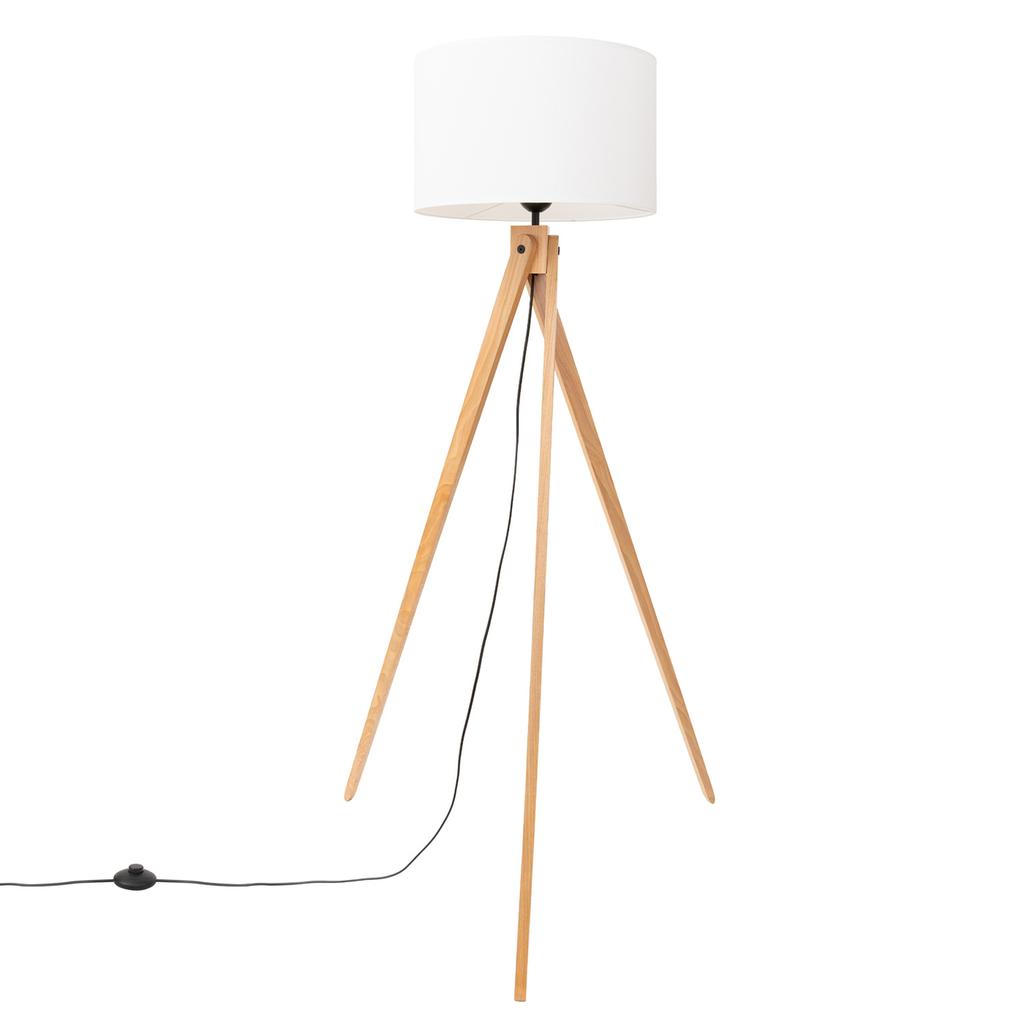 Natt floor lamp white