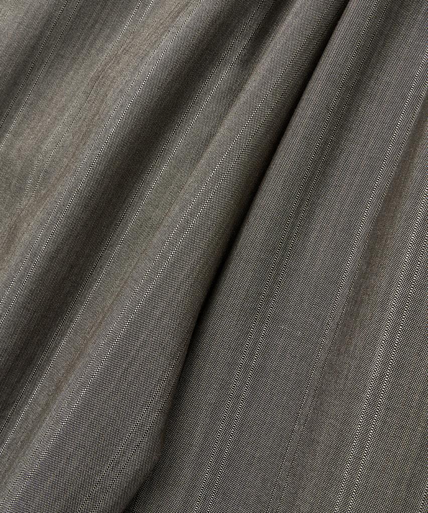 NOIRER Wool Silk Striped Light Pants (Brown)