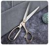 Japanese Retro Tailor Scissors: Stainless Steel, Large, Labor-Saving, Handmade Fabric Cutting Scissors