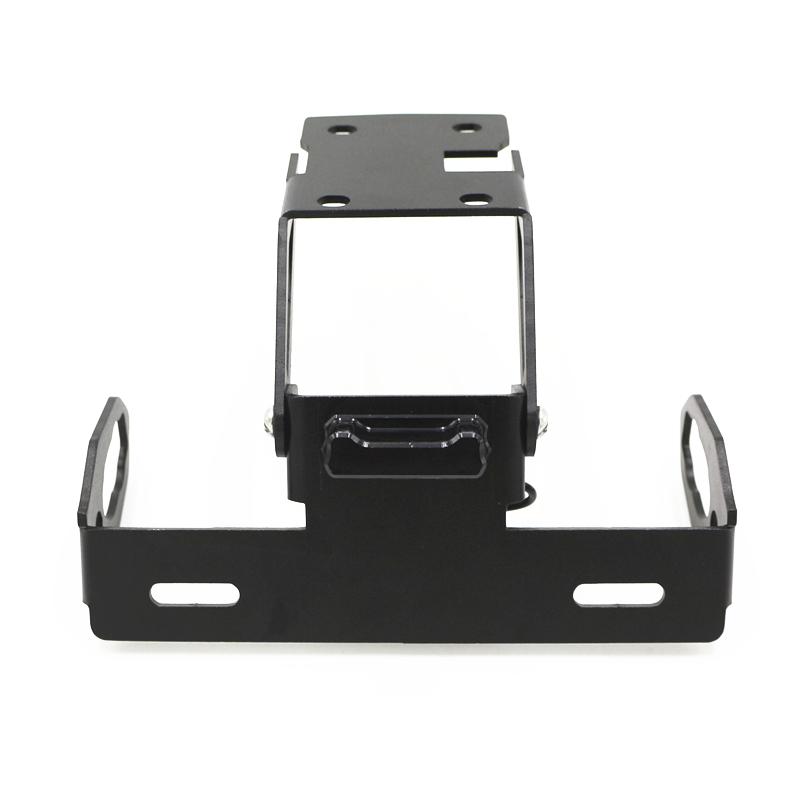 

Z650 NINJA650 Кронштейн держателя рамки номерного знака для Kawasaki NINJA650 Z650 Задний кронштейн держателя номерного знака Ninja650 чёрный