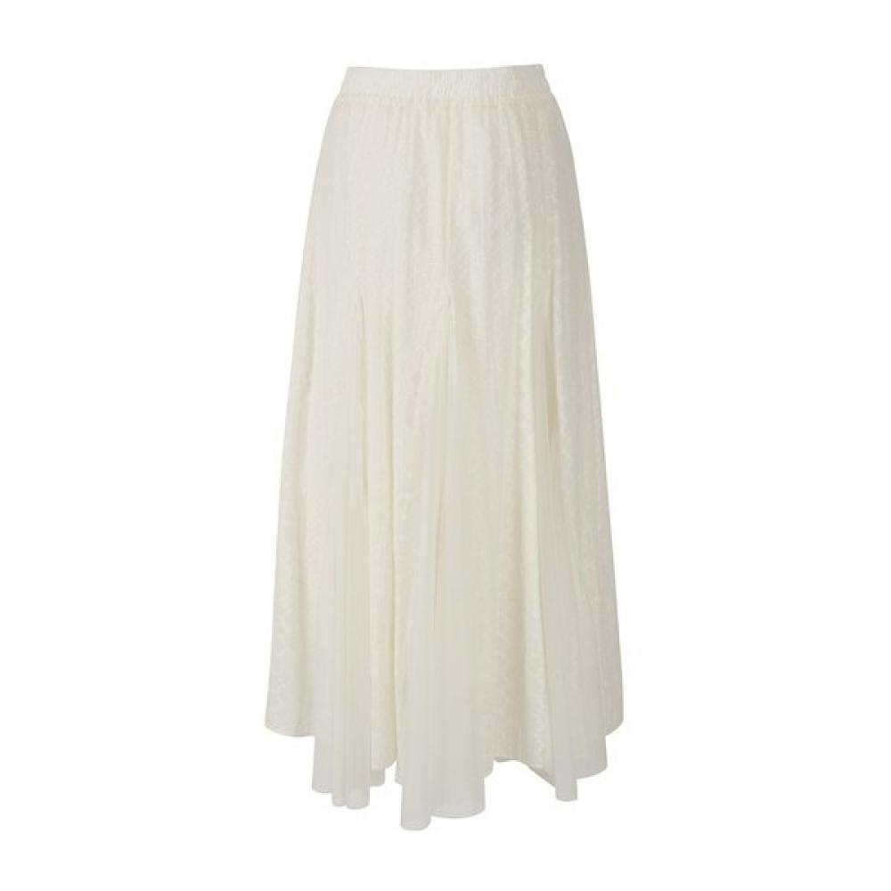 GGPX New York Punching Lace Volume Chiffon Skirt  Gq4sk027f 