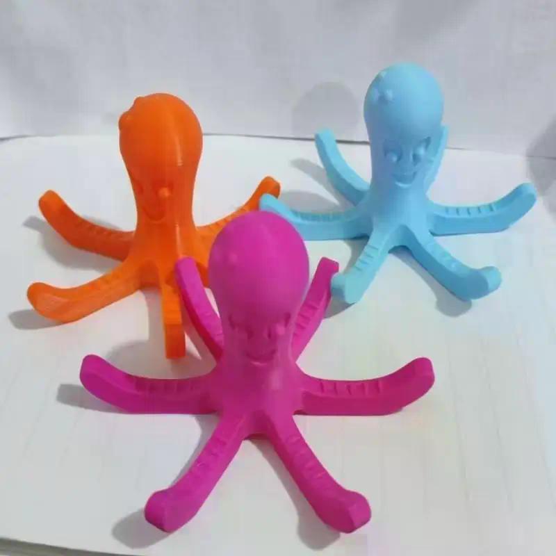 1Pcs 3D Printed Octopus-shaped Standalone Water Bottle Drying Rack Enhanced Drying Efficiency For Various Cup