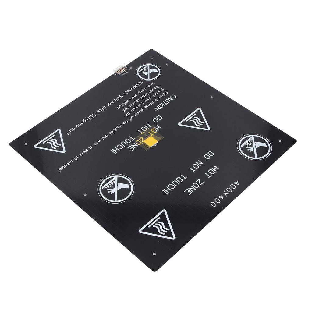 3D-Drucker Heizbett-Kit 24V 280W 2 Ohm Aluminiumlegierung 3D-Drucker Heizbett-Kit 400x400mm