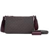 New MICHAEL KORS Jet Set PVC Crossbody Bag Shoulder Bag Small Size Women's Brown & Burgundy 35S1GTVC3B-MERLOT