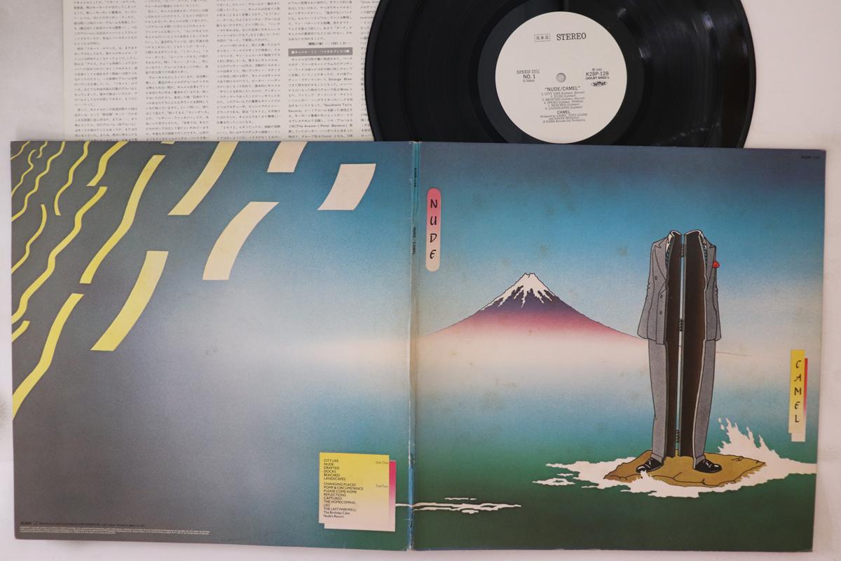 

LP Record CAMEL - Nude K28P128PROMO LONDON 1981 Japan Rock Used