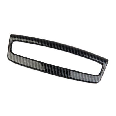 1x Carbon Fiber Armrest Button Panel Cover Trim For Hyundai Santa Cruz 2022-2023